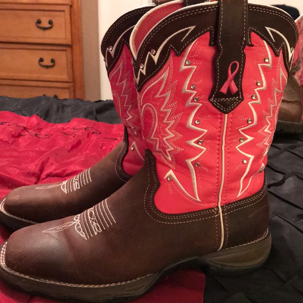Durango Lady Rebel Breast Cancer Awareness boots!